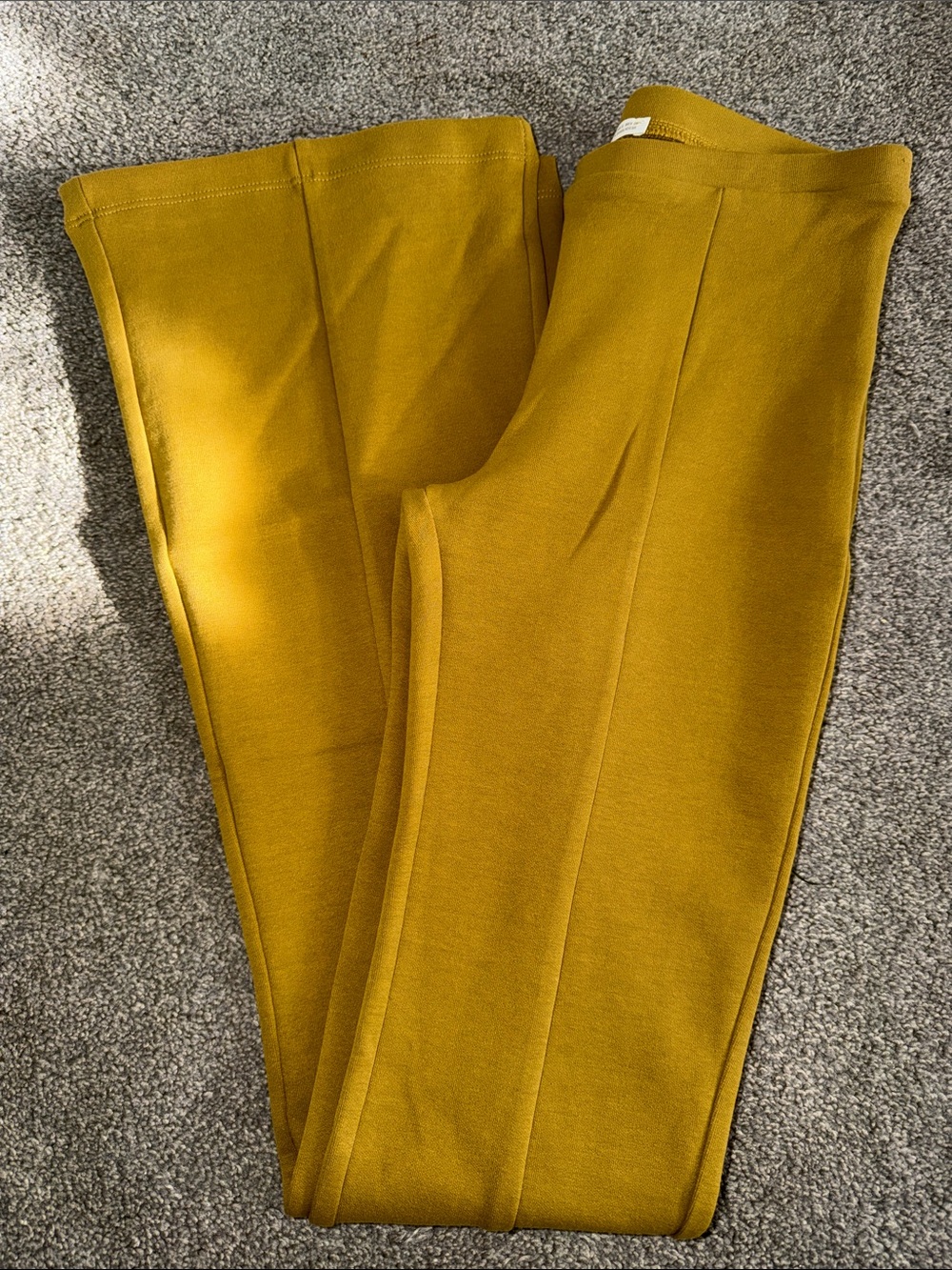 Zara Mustard Yellow Women's Pants